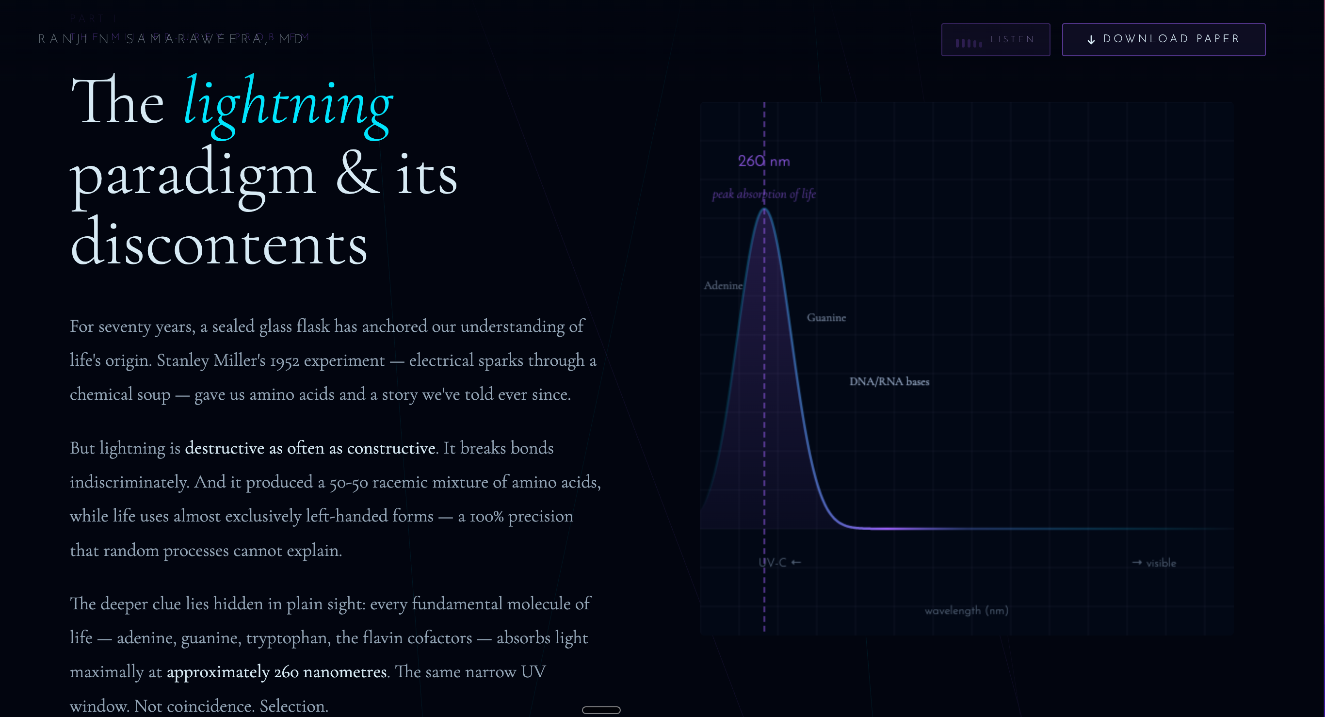 Dr. Ranji Samaraweera